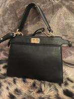 Nieuw zwarte tas met gouden details, Ophalen of Verzenden, Nieuw, Zwart, Handtas