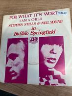 Stephen Stills& Neil Young; For what it’s worth; 7” vinyl, Ophalen of Verzenden, Zo goed als nieuw, 10 inch, Poprock
