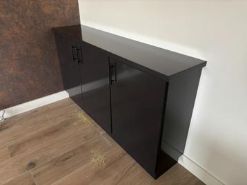 Dressoir Elegant - Diep zwart beschikbaar voor biedingen