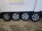 VW Polo 6R Banden en Velgen - Stoeprandschade 185 60 15, Auto-onderdelen, Banden en Velgen, Gebruikt, 15 inch, Banden en Velgen