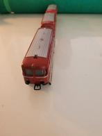 Marklin railbus H0 met twee bijwagens, Hobby en Vrije tijd, Modeltreinen | H0, Wisselstroom, Gebruikt, Wagon, Ophalen of Verzenden
