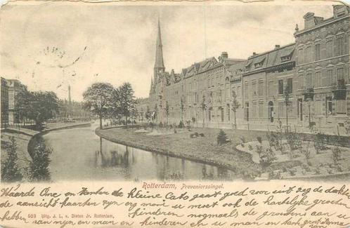 (380-949-007) Rotterdam Provenierssingel, Verzamelen, Ansichtkaarten | Nederland, Zuid-Holland, Verzenden