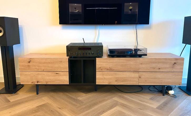 tv meubel  195cm, Huis en Inrichting, Kasten | Televisiemeubels, Zo goed als nieuw, Minder dan 100 cm, 150 tot 200 cm, 25 tot 50 cm