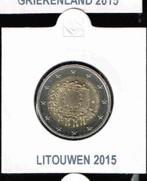 2 Euro Litouwen Europese vlag 2015 / a.16, Postzegels en Munten, Munten | Europa | Euromunten, Verzenden, Overige landen, 2 euro