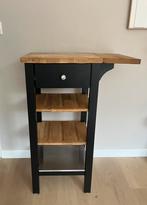 Ikea bijzettafel (STENSTORP Roltafel), Huis en Inrichting, Ophalen, Zo goed als nieuw, 25 tot 50 cm, Rechthoekig