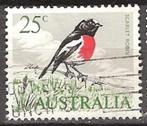Australie 2, roodborst, Postzegels en Munten, Verzenden, Gestempeld