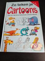 Zo Teken Je Cartoons - Leer Fantastische Cartoons Tekenen, Onbekend, Ophalen of Verzenden, Zo goed als nieuw, Tekenen en Schilderen