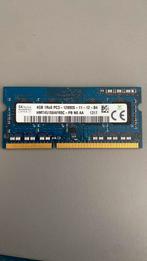SKhynix 4GB 1Rx8 PC3-12800S-11-12-B4, Ophalen of Verzenden, Zo goed als nieuw, DDR3, Laptop