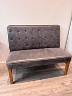 Riviera Maison bankje blauwgrijs, Huis en Inrichting, Banken | Sofa's en Chaises Longues, Ophalen, Minder dan 75 cm, Tweepersoons