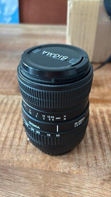 Sigma 55-200 lens beschikbaar voor biedingen