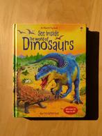 See Inside the World of Dinosaurs - an Usborne flap book, Ophalen of Verzenden, Zo goed als nieuw