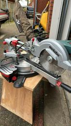 Metabo afkortzaag met lazer, Ophalen of Verzenden, Zo goed als nieuw, Afkortzaag, 30 tot 70 mm