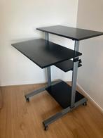Mobile Height-Adjustable Standing Desk - Excellent Condition, Huis en Inrichting, Bureaus, Ophalen of Verzenden, Zo goed als nieuw