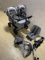 Bugaboo donkey 2-3 duo grijs, Verstelbare duwstang, Bugaboo, Ophalen of Verzenden, Zo goed als nieuw
