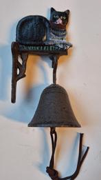 Bel gietijzer kat, Verzenden, Nieuw