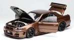 Motorhelix 1:18 Nissan Skyline GT-R (R43) Customized Copper, Ophalen of Verzenden, Nieuw, Overige merken
