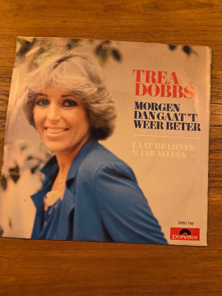 Trea Dobbs - Morgen dan gaat 't weer beter, Gebruikt, 7 inch, Single, Ophalen of Verzenden