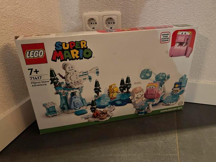 Lego Mario Sneeuwavontuur van Fliprus (71417), Kinderen en Baby's, Speelgoed | Duplo en Lego, Zo goed als nieuw, Lego, Complete set