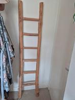 Teak houten sier ladder (De Nijhof), Doe-het-zelf en Verbouw, Ladders en Trappen, Ophalen, Zo goed als nieuw