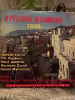 Lp 9e festival di san remo 1959, Muziek en Instrumenten, Overige Muziek en Instrumenten, Gebruikt, Ophalen of Verzenden