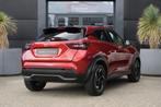 Nissan Juke 1.6 Hybrid N-Connecta 143pk AppleCarplay/Camera/, 1325 kg, Gebruikt, Zwart, Leder en Stof
