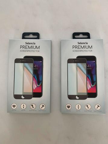 2x nieuwe screenprotector voor iphone 13 /13pro /14. beschikbaar voor biedingen