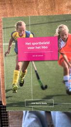 Jan de Leeuw - Het sportbeleid voor het hbo, Ophalen of Verzenden, Zo goed als nieuw, Jan de Leeuw, Balsport
