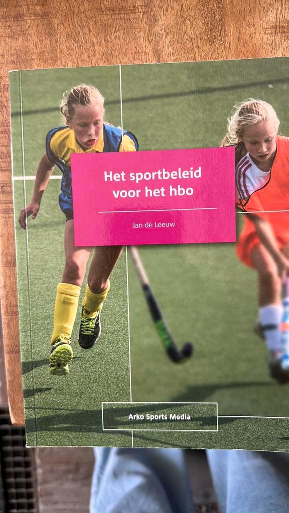 Jan de Leeuw - Het sportbeleid voor het hbo, Boeken, Sportboeken, Zo goed als nieuw, Balsport, Ophalen of Verzenden
