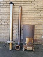 Houtkachel tuinhaard rvs hottub etc, Tuin en Terras, Ophalen, Gebruikt