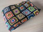 Vintage Granny Square Sprei / Deken – 220 x 140, Ophalen of Verzenden
