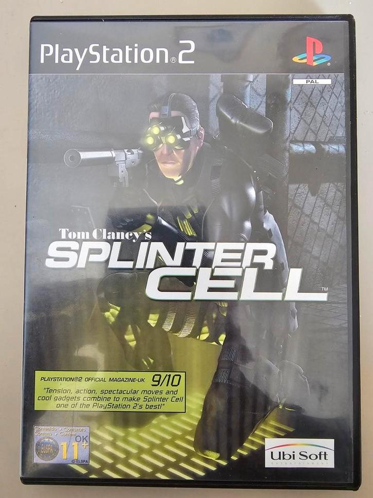 PS2 game Tom Clancy's Splinter Cell Playstation 2, Spelcomputers en Games, Games | Sony PlayStation 2, Zo goed als nieuw, Shooter