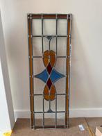 Antiek Glas in Lood Paneel Raam, Antiek en Kunst, Ophalen