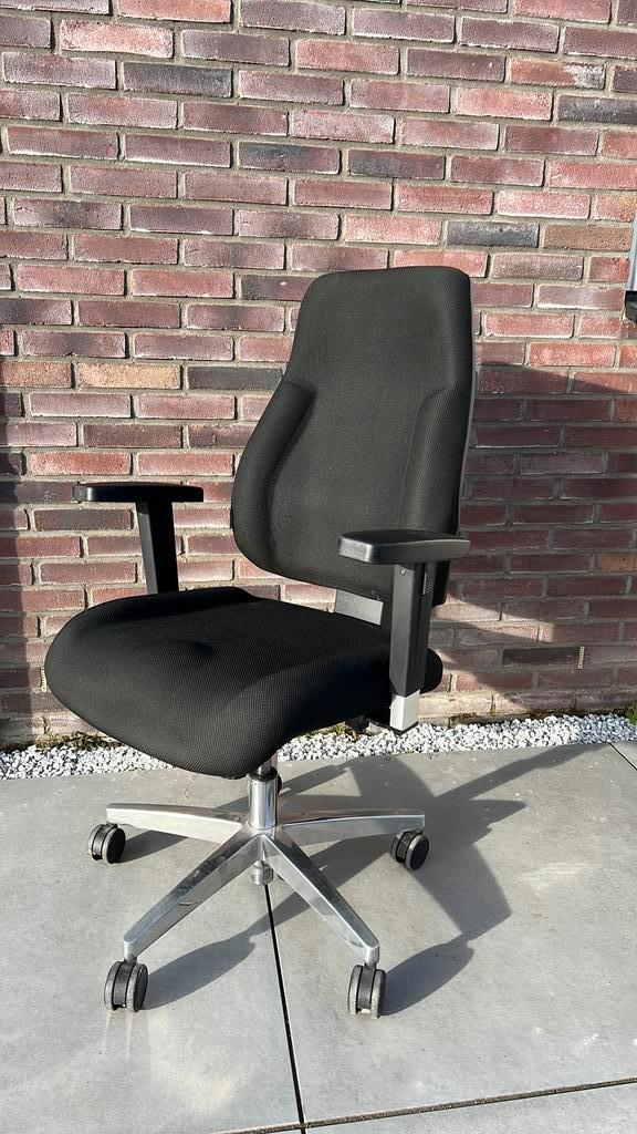 LGA ergonomische bureaustoel, Huis en Inrichting, Bureaustoelen, Zo goed als nieuw, Bureaustoel, Grijs, Ergonomisch, Ophalen