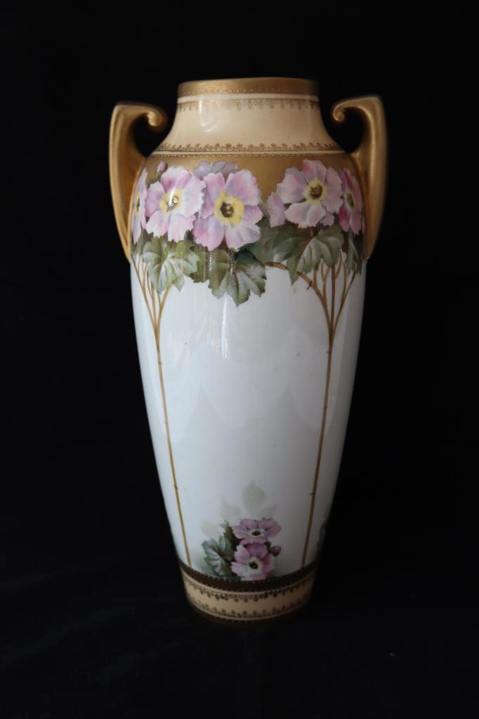 Antiek Jugendstil Schlegelmilch porseleinen vaas 1900-1917, Antiek en Kunst, Antiek | Porselein, Ophalen of Verzenden