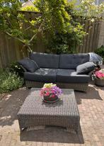 Tafel voor loungeset, maat 90 x 90 x 35 cm, Tuin en Terras, Tuintafels, Ophalen, Gebruikt, Vierkant, Kunststof