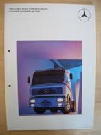 Mercedes Truck Programma Brochure / Poster 1986, Boeken, Ophalen, Mercedes, Zo goed als nieuw, Mercedes-Benz