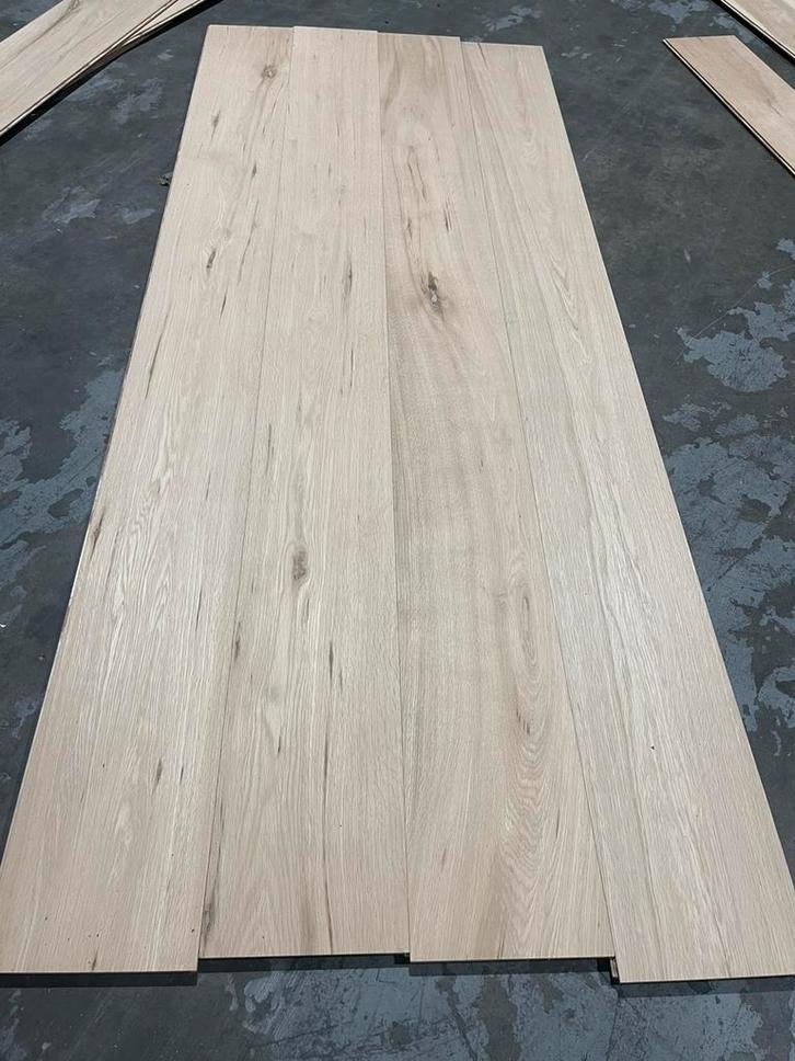 55m2 eiken houten vloer 19x190cm parket vloer, Doe-het-zelf en Verbouw, Vloerdelen en Plavuizen, Nieuw, Vloerdelen of -planken