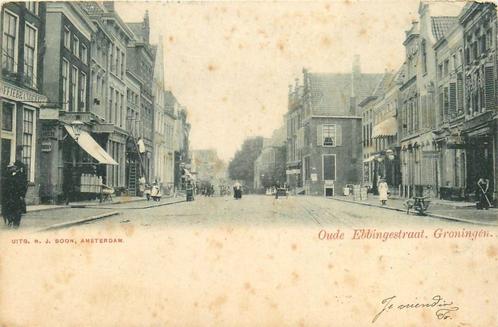 (701-400-025) Groningen Oude Ebbingestraat, Verzamelen, Ansichtkaarten | Nederland, Groningen, Verzenden