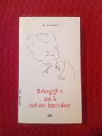 A.L. Snijders – Belangrijk (...) aan lezers denk BIDINALD, Ophalen of Verzenden