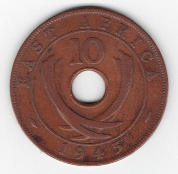25-1699 Oost Afrika 10 cent 1945SA beschikbaar voor biedingen