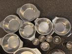Rvs schalen diverse maten, Huis en Inrichting, Keuken | Potten en Pannen, Ophalen of Verzenden