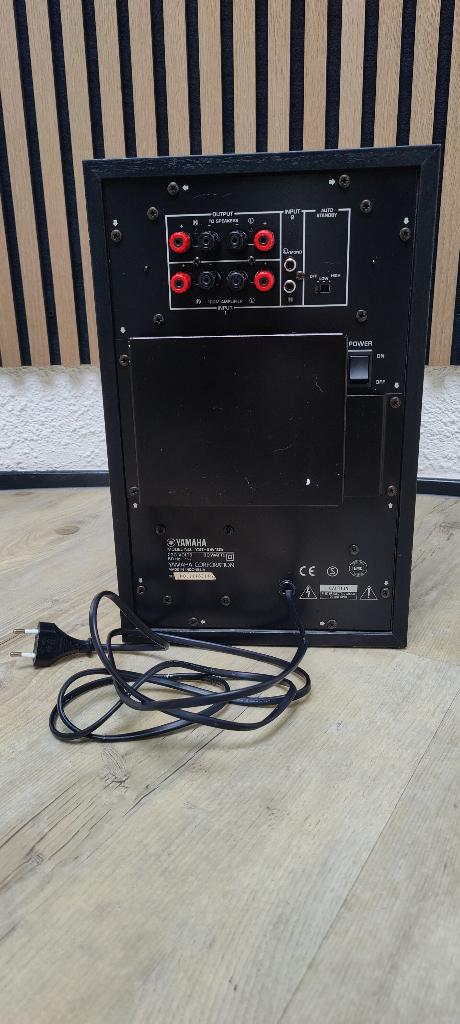 Subwoofer Yamaha, Audio, Tv en Foto, Luidsprekers, Gebruikt, Subwoofer, 60 tot 120 watt, Ophalen
