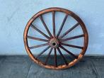 Antieke houten karrewiel, Antiek en Kunst, Ophalen
