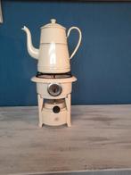 petroleumstel met koffiepot, Ophalen of Verzenden