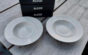 8x Alessi Design La Bella Tavola diepe borden NIEUW in doos beschikbaar voor biedingen
