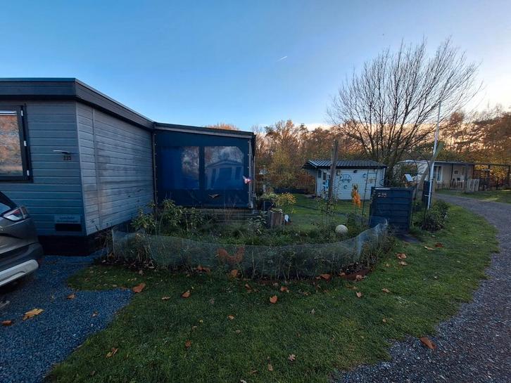 Chalet, winterhard, Caravans en Kamperen, Stacaravans, tot en met 4, Ophalen of Verzenden