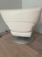 De Sede DS-225 Fauteuil - Off-White Leder, Huis en Inrichting, Fauteuils, Ophalen, Gebruikt, Leer, 75 tot 100 cm