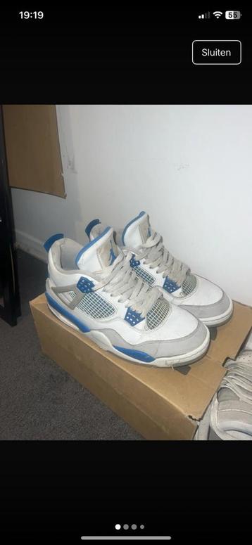 Jordan 4 Military Blue Golf beschikbaar voor biedingen