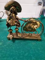 briefhouder ridder messing vintage '60, Antiek en Kunst, Ophalen of Verzenden