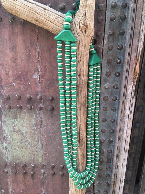 Amazigh tribale ketting, handgemaakt, uitzonderlijk stuk., Sieraden, Tassen en Uiterlijk, Antieke sieraden, Overige typen, Overige materialen
